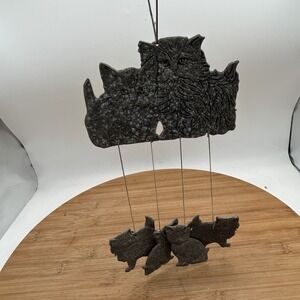 Metal Cat Wind Chime‎ With 4 Kittens.